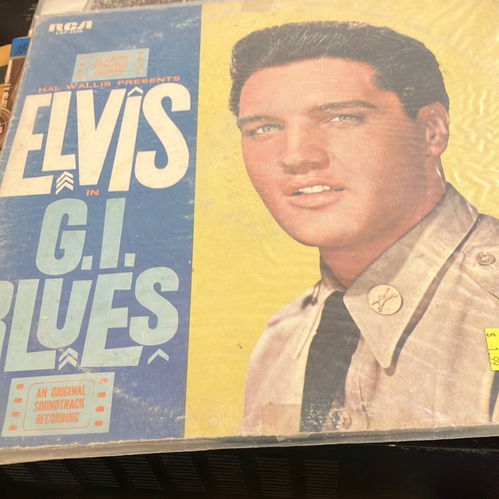 Elvis G.I. Blues Vinyl Record